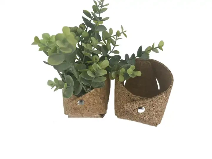 cork plant stand